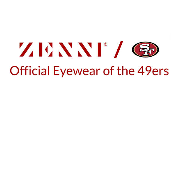 Zenni / Official Eyewear of the 49ers